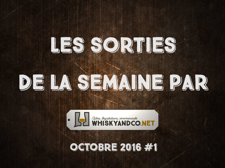 Les sorties de la semaine : octobre 2016 #1