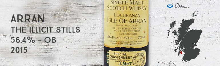 Arran – The Illicit Stills – Smugglers’ series Vol 1 – 56,4% – OB – 2015