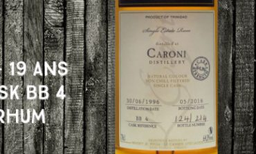 Caroni - 1996/2016 - 19yo - 64,3% - Cask BB4 - Whisky & Rhum - L'esprit - Trinidad & Tobago