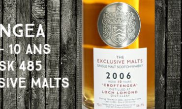 Croftengea - 2006/2016 - 10yo - 56,7% - Cask 485 - Creative Whisky Company - The Exclusive Malts 