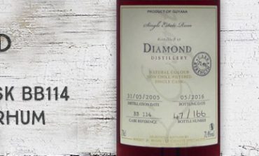 Diamond - 2005/2016 - 71,4% - Cask BB114 - Whisky & Rhum - L'esprit - Guyana