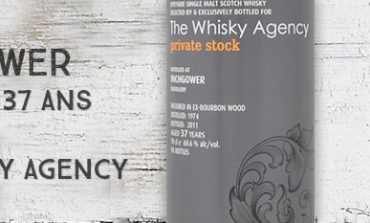 Inchgower - 1974/2011 - 37yo - 60,6% - The Whisky Agency - Private stock