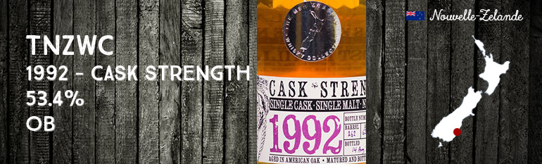 The New Zealand Whisky Company – 1992 – 53,4% – OB