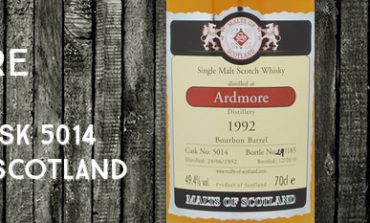 Ardmore - 1992/2010 - 49,4% - Cask 5014 - Malts of Scotland