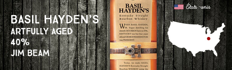 Basil Hayden’s – Artfully Aged – 40% – Jim Beam