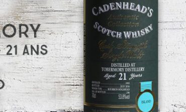 Tobermory - 1995/2016 - 21yo - 53,8% - Cadenhead - Authentic Collection