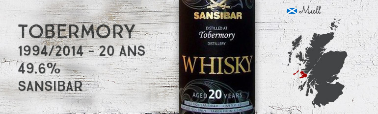 Tobermory – 1994/2014 – 20yo – 49.6% – Sansibar