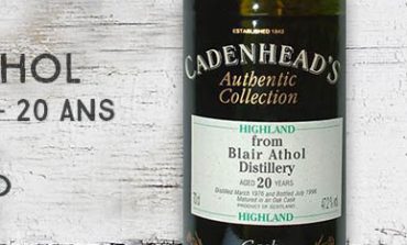 Blair Athol - 1976/1996 - 20yo - 47,2% - Cadenhead - Authentic Collection