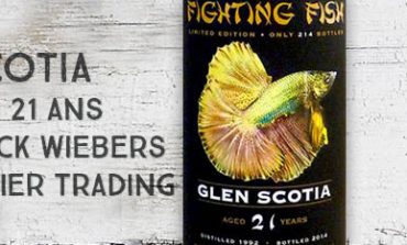 Glen Scotia - 1992/2014 - 21yo - 50,9% - Jack Wiebers - for Monnier Trading - Fighting Fish