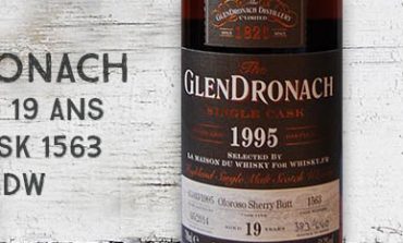 Glendronach 1995/2014 19yo 54,2% Cask 1563 OB  for La Maison Du Whisky
