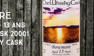 Bowmore - 2000/2013 - 13yo - 59,9% - Cask 20001 - The Whisky Cask