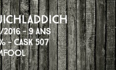 Bruichladdich - 2006/2016 - 9yo - 58,2% - Cask 507 - Dramfool