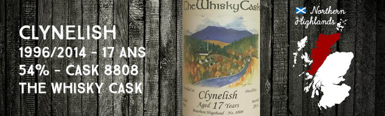 Clynelish – 1996/2014 – 17yo – 54% – Cask 8808 – The Whisky Cask