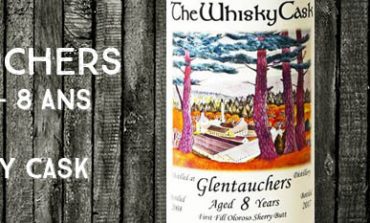 Glentauchers - 2008/2017 - 8 ans - 58,4% - The Whisky Cask