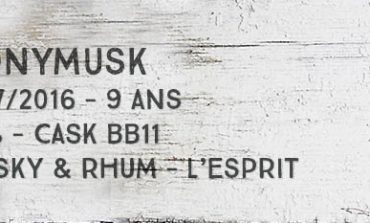 Monymusk - 2007/2016 - 9yo - 67% - Cask BB11 - Whisky & Rhum - L’esprit - Jamaïque