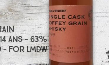 Nikka - Single Cask Coffey Grain - 1999 - 1999/2014 - 14yo - 63% - Cask 209719 - for La Maison Du Whisky