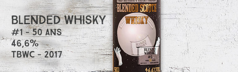 Blended Whisky – #1 – 50yo – 46,6% – That Boutique-Y Whisky Company – 2017