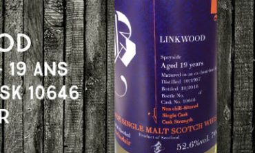 Linkwood - 1997/2016 - 19yo - 52,6% - Cask 10646 - Brachadair