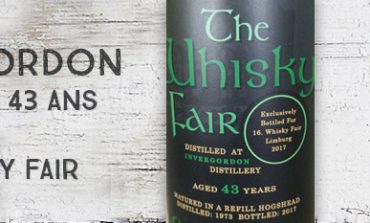 Invergordon - 1973/2017 - 43yo - 50,5% - The Whisky Fair