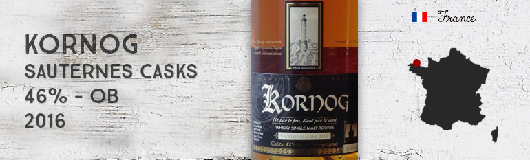 Kornog – Sauternes Casks – 46% – OB – 2016