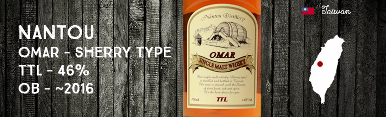 Nantou – Omar – Sherry Type – TTL – 46% – OB – ~2016