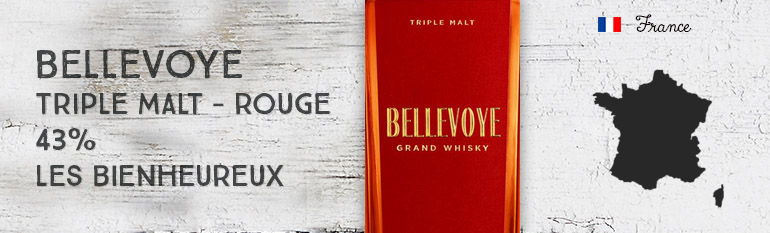 Bellevoye – Triple Malt – Rouge – 43% – Les Bienheureux