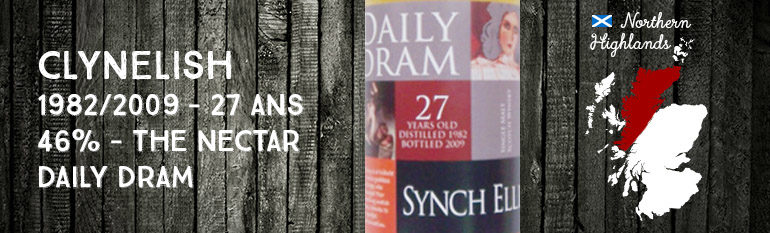 Clynelish – 1982/2009 – 27yo – 46% – The Nectar – Daily Dram – Synch Elli