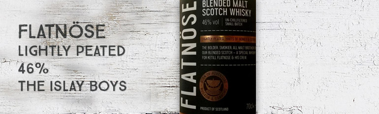 Flatnöse – Lightly peated – Blended malt – 46% – The Islay Boys
