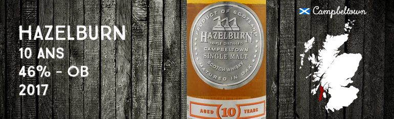 Hazelburn – 10yo – 46% – OB – 2017