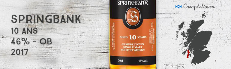 Springbank – 10yo – 46% – OB – 2017