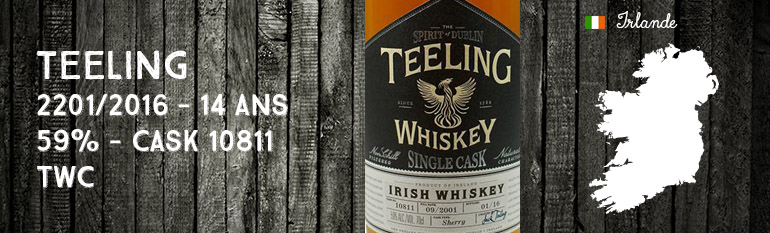 Teeling – 2001/2016 – 14yo – 59% – Cask 10811 – Teeling Whiskey Company