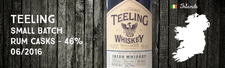 Teeling – Small Batch – Rum Casks – 46% – 06/2016