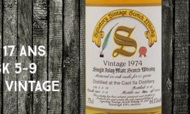 Caol Ila - 1974/1991 - 17yo - 61,1% - Casks 5-9 - Signatory Vintage - Dumpy