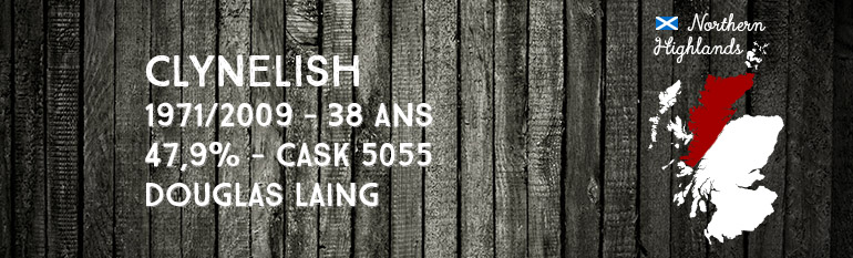 Clynelish – 1971/2009 – 38yo – 47,9% – Cask 5055 – Douglas Laing – Old Malt Cask