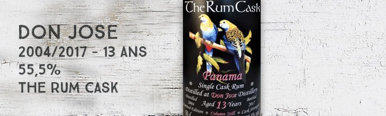 Don Jose – 2004/2017 – 13yo – 55,5% – The Rum Cask – Panama