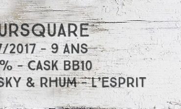 Foursquare - 2007/2017 - 9yo - 65,3% - Cask BB10 - Whisky & Rhum - L’Esprit - Barbade