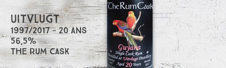 Uitvlugt – 1997/2017 – 20yo – 56,5% – The Rum Cask – Guyana