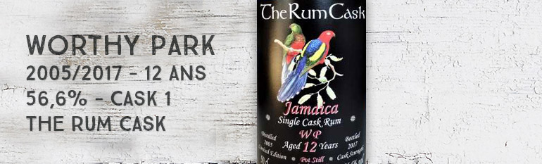 Worthy Park – 2005/2017 – 12yo – 56,6% – Cask 1 – The Rum Cask – Jamaique