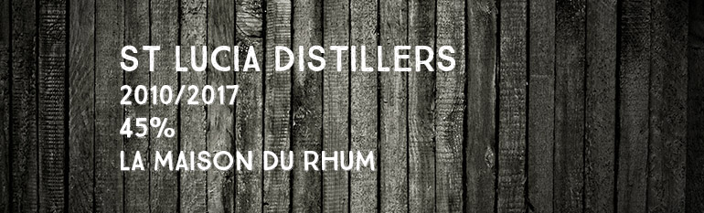St Lucia Distillers – 2010/2017 – 45% – La Maison Du Rhum – Sainte-Lucie