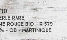 A 1710 - La Perle Rare - Canne Rouge Bio - R 579 - 52,5% - OB - Martinique