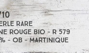 A 1710 - La Perle Rare - Canne Rouge Bio - R 579 - 52,5% - OB - Martinique