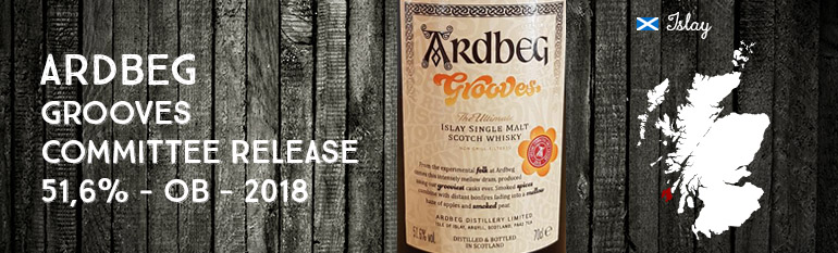 Ardbeg – Grooves – Committee Release – 51,6% – OB – 2018