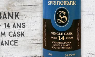 Springbank - 2003/2018 - 14 ans - 56,8% - Barbados Rum Cask - OB - for France