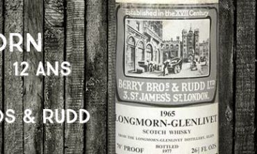 Longmorn - 1965/1977 - 12 ans - 70 proof - Berry Bros & Rudd