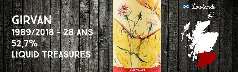 Girvan – 1989/2018 – 28 ans – 52,7% – Liquid Treasures – Entomology