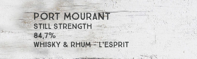 Port Mourant – Still Strength – 84,7% – Whisky & Rhum – L’esprit – Great White Collection – Guyana
