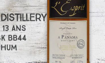 A Panama Distillery - 2004/2017 - 13 ans - 61,4% - Cask BB44 - Whisky & Rhum - L’esprit - Panama