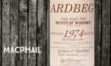 Ardbeg - 1974/1996 - 40% - Gordon & MacPhail - for Meregalli