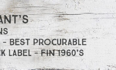 Grant’s - 12 ans - 43% - Best Procurable - Black Label - fin 1960’s - Blend