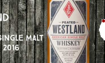 Westland - Peated - American Single Malt - 46% - OB - 2016